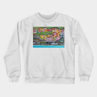 Colours of Manarola Crewneck Sweatshirt